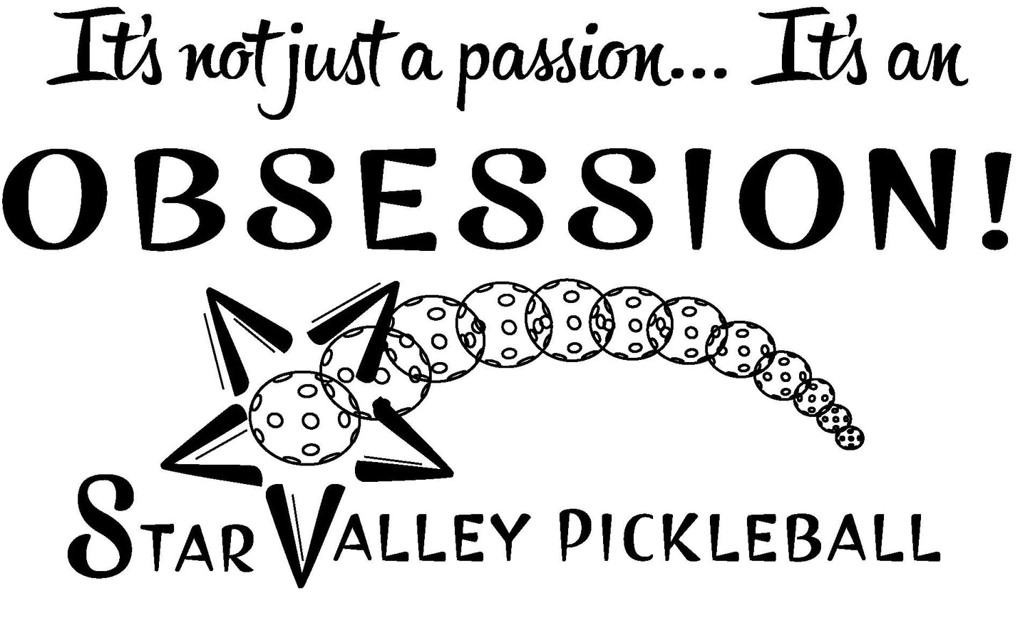 Star Valley Pickleball Tournament | Clearance Women's Short Sleeve Pickleball Shirt | 50/25/25 Poly/Cotton/Rayon